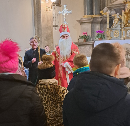 Odwiedziny św. Mikołaja w Naszej Parafii